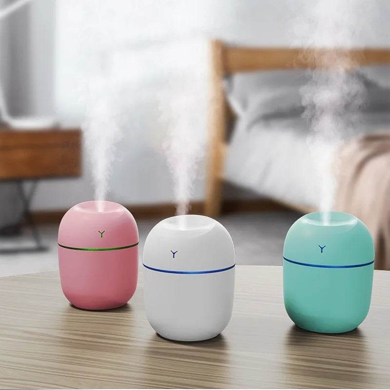 Portable Ultrasonic Humidifier USB Aroma Essential Oil Diffuser LED - Big J's Showstoppin' Store